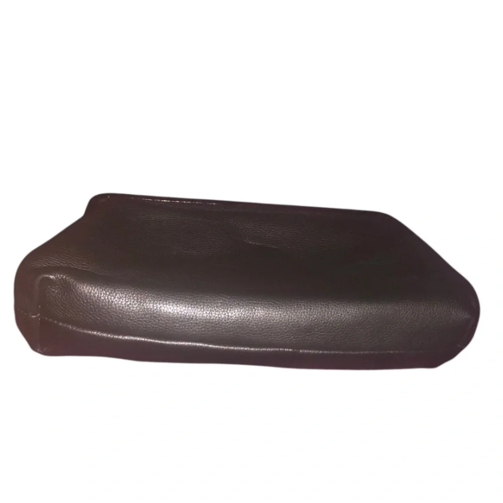 Rosie Pope Maternity Soft Black Leather Diaper Clutch GUC